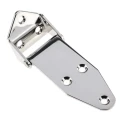 ROCA Stainless Steel Hatch Hinge with Fixed Pin Screw Fixing 40mm x 137mm x 2.5mm 44 17 32