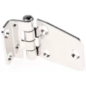 ROCA Stainless Steel Hatch Hinge with Fixed Pin, Screw Fixing, 37 mm x 67.5 mm x 2 mm 44 15 71