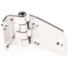ROCA Stainless Steel Hatch Hinge with Fixed Pin, Screw Fixing, 37 mm x 67.5 mm x 2 mm 44 15 71