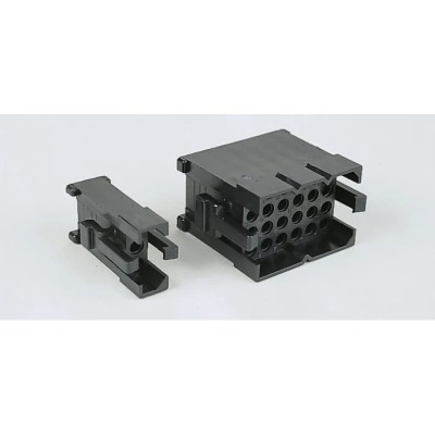 ITT Cannon Trident Male Connector Housing 36 Way 4 Row Straight, 5.08 mm Pitch TST36PA00 / 192923-5960
