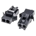 ITT Cannon Trident Automotive Connector Female Black Cable 2 Way Crimp Termination TST02RA00 / 192990-0360
