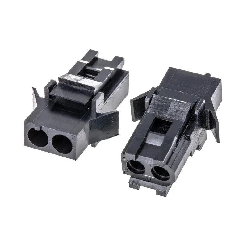 ITT Cannon Trident Automotive Connector Female Black Cable 2 Way Crimp Termination TST02RA00 / 192990-0360