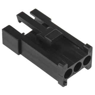 ITT Cannon Trident Male Connector Housing 5.08 mm Pitch 3 Way 1 Row Straight TST03PA00 / 192923-5920