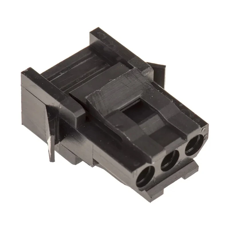 ITT Cannon Trident Female Connector Housing 5.08 mm Pitch 3 Way 1 Row Straight TST03RA00 / 192923-6010