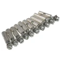 Weidmüller SAK Series Jumper Bar for Use with DIN Rail Terminal Blocks, Copper Alloy Material, 32A Current Rating 0368800000
