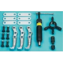 RS PRO Hydraulic Bearing Puller 10t Force, 50 to 250 mm Capacity, 19-Piece Set 349-7227