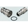 ITT Cannon Industrial Circular Connector Cable Socket Female, 3 Contacts, 250V, 40A, IP67 TNA14HSAD-00L / 192993-0633