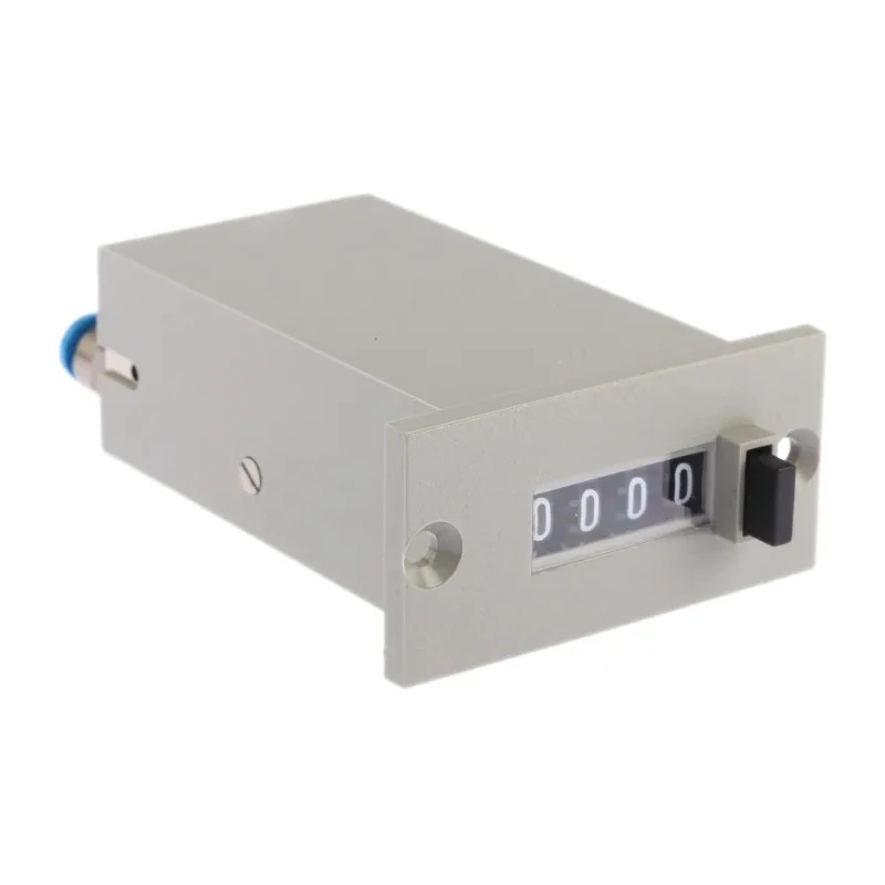 Crouzet Pneumatic Counter Series 99, Operating Pressure 2 bar to 8 bar, Count Range 0 to 9999, Temperature Range 99766002