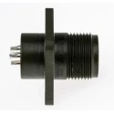 Amphenol Industrial MIL Spec Circular Connector Copper Alloy Straight 3 Way Box Mount 15A 500/700V MS3102A
