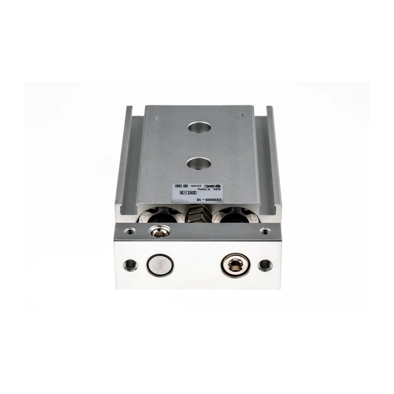 SMC Pneumatic Guided Cylinder 20mm Bore, CXSM Series, Linear Action, Surface Mount, 0.7 Mpa Max Pressure, 10mm CXSM20-10