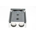 SMC Pneumatic Guided Cylinder 20mm Bore, CXSM Series, Linear Action, Surface Mount, 0.7 Mpa Max Pressure, 10mm CXSM20-10