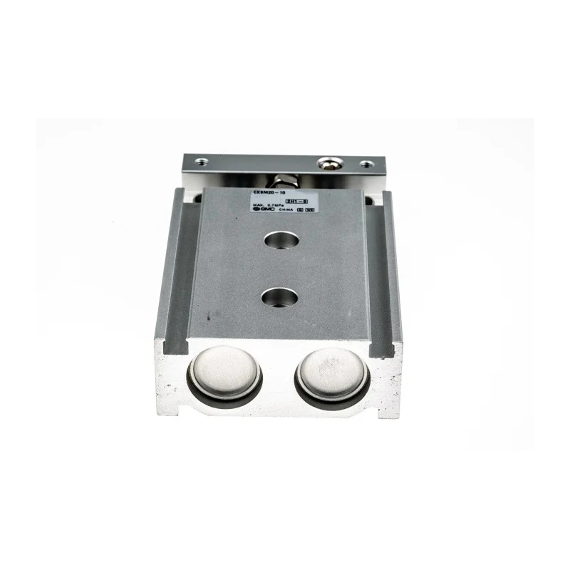 SMC Pneumatic Guided Cylinder 20mm Bore, CXSM Series, Linear Action, Surface Mount, 0.7 Mpa Max Pressure, 10mm CXSM20-10