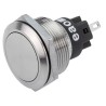 EAO 82 Series Push Button Switch, Latching, Panel Mount, 22.3 mm Cutout, SPDT, IP65/IP67, 240V DC, 36V AC 82-6651.2000