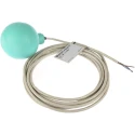 Pepperl + Fuchs LFL2 Series Horizontal Float Switch 5m Cable Direct Load 250V AC Max 150V DC Max LFL2-BK-U-PUR5
