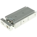 SMC Pneumatic Guided Cylinder 20mm Bore Dual Rod Push-In Acting 50 mm Stroke CXSM20-50