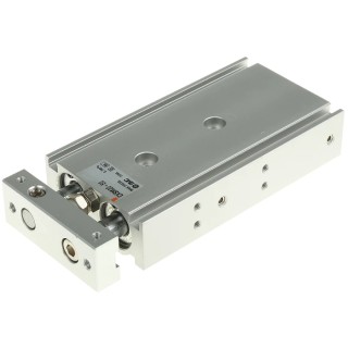 SMC Pneumatic Guided Cylinder 20mm Bore Dual Rod Push-In Acting 50 mm Stroke CXSM20-50