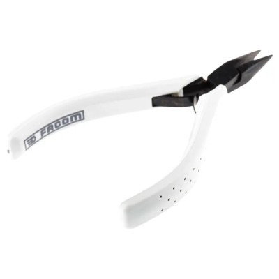 Facom Round Nose Plier, 120mm Overall Length, 26mm Jaw Length, Steel Construction, ESD Safe 432.MT
