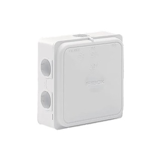Fibox Grey Polypropylene Junction Box IP65 110mm x 110mm x 49mm 