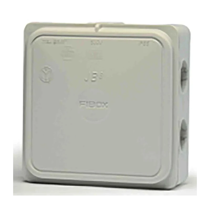 Fibox Grey Polypropylene Junction Box IP65 110mm x 110mm x 49mm 