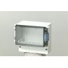 Fibox Grey Smoke Grey Lid ABS Enclosure IP65 IK07 106 mm x 188 mm x 160 mm ABS 17/16-L3 ENCLOSURE