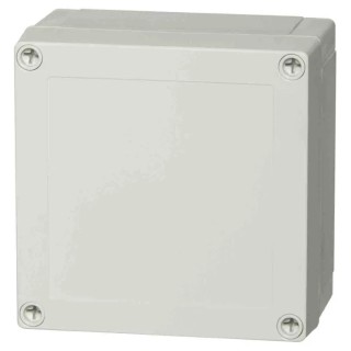 Fibox MNX Series Grey Polycarbonate Enclosure with Grey Lid IP66 IP67 IK08 75 mm x 130.1 mm x 130.1 mm 