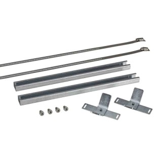 Fibox Pole Mounting Kit for Use with ARCA Enclosure Pole 100-300 mm Diameter 35 mm x 385 mm x 285 mm PMK ARCA 40