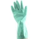 Mapa Ultranitril Green Nitrile Work Gloves Size 8 Uncoated Coating 485