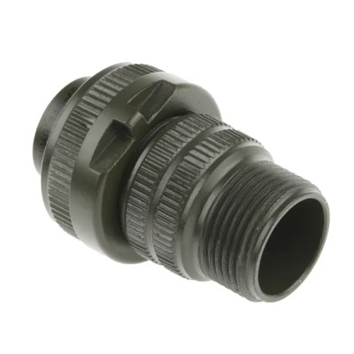 Amphenol Industrial MIL Spec Circular Connector 6 Way Copper Alloy Straight Cable Mount Male Contacts Zinc Cobalt MS3106A