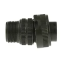 Amphenol Industrial MIL Spec Circular Connector 6 Way Copper Alloy Straight Cable Mount Male Contacts Zinc Cobalt MS3106A