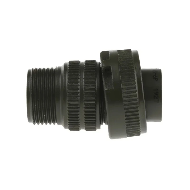 Amphenol Industrial MIL Spec Circular Connector 6 Way Copper Alloy Straight Cable Mount Male Contacts Zinc Cobalt MS3106A
