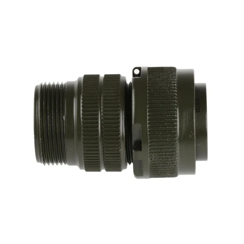 Amphenol Industrial MIL Spec Circular Connector, 10 Way Copper Alloy Straight Cable Mount Male with Male Contacts MS3106A