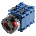 Kraus & Naimer 3 Position Cam Switch 3 Phase Panel Mount 20A 60° Angle of Throw CHR10.A401/GBA001.*FT