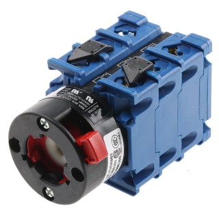 Kraus & Naimer 3 Position Cam Switch 3 Phase Panel Mount 20A 60° Angle of Throw CHR10.A401/GBA001.*FT