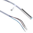 Pepperl + Fuchs Barrel Inductive Proximity Sensor 6.5 mm Thread Size, PNP Output, 3V Supply, 2 mm Detection NBB2-6,5M30-E2