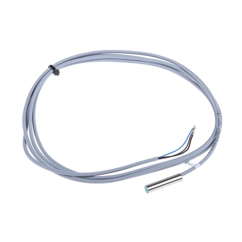 Pepperl + Fuchs Barrel Inductive Proximity Sensor 6.5 mm Thread Size, PNP Output, 3V Supply, 2 mm Detection NBB2-6,5M30-E2