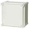 Fibox Solid Series Grey Grey Lid ABS Enclosure, IP67 IP66 IK08, 130 mm x 188 mm x 188 mm ABS 1919 13 G ENCLOSURE