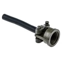 Amphenol Industrial 97 Size 10 Cable Clamp Die Cast Zinc Olive Drab 20.19mm Length 97-3057-1004-1