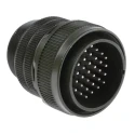 Amphenol Industrial MIL Spec Circular Connector Copper Alloy Straight 37 Contacts 5A 500, 700V AC MS3106A 