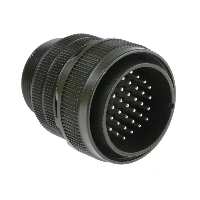 Amphenol Industrial MIL Spec Circular Connector Copper Alloy Straight 37 Contacts 5A 500, 700V AC MS3106A 