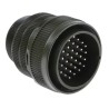 Amphenol Industrial MIL Spec Circular Connector Copper Alloy Straight 37 Contacts 5A 500, 700V AC MS3106A