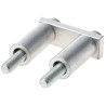 Weidmüller QL Series Jumper Bar for Use with DIN Rail Terminal 0564900000
