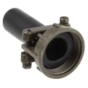 Amphenol Industrial 97 Size 20 Cable Clamp Die Cast Zinc Housing Olive Drab 23.55mm Length 97-3057-1012-1