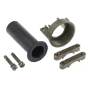 Amphenol Industrial 97 Size 20 Cable Clamp Die Cast Zinc Housing Olive Drab 23.55mm Length 97-3057-1012-1