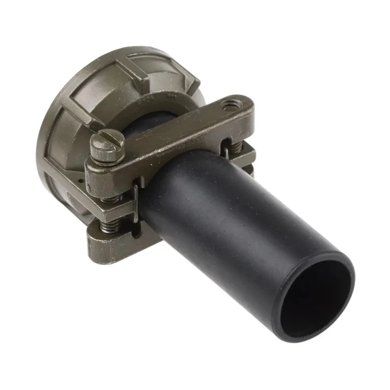 Amphenol Industrial 97 Size 20 Cable Clamp Die Cast Zinc Housing Olive Drab 23.55mm Length 97-3057-1012-1
