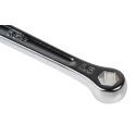 Facom Combination Spanner Metric 5.5 mm Size, Satin Chrome Finish, 12 Point, 15° Offset Angle, 115mm Overall Length 440.5.5H