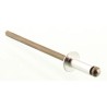 POP Aluminium Blind Rivet 3 mm, Dome Head, Plain Finish PAD30M3ABS