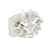 Schneider Electric Harmony Series Contact Block, 250V, 3A, 1 CO, Screw Clamp Terminal 9001KA1