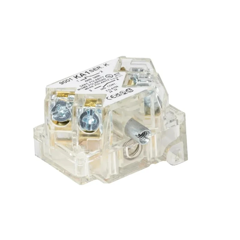 Schneider Electric Harmony Series Contact Block, 250V, 3A, 1 CO, Screw Clamp Terminal 9001KA1