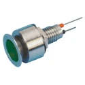 Marl 520 Series Green Panel Mount Indicator, 12V dc, 20mA, IP67, Flush 520-324-21