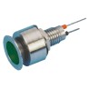 Marl 520 Series Green Panel Mount Indicator, 12V dc, 20mA, IP67, Flush 520-324-21